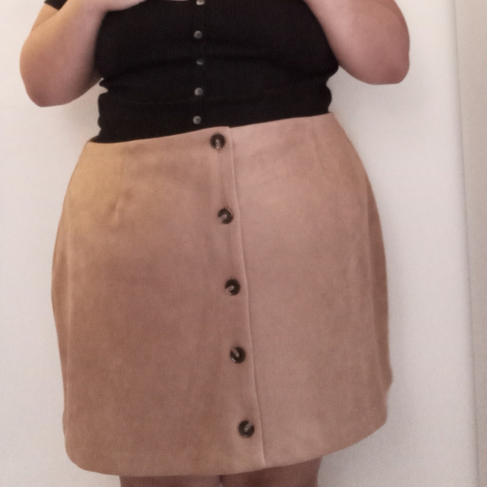 Wild Fable suede skirt